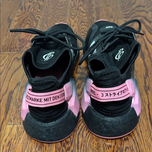 Adidas Dolla Women's Black and Pink NMD Sneakers Women’s Size: 8. - Picture 6 of 9